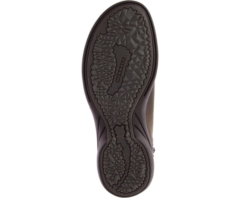 Merrell Boots Brown - Andover Bluff Waterproof - Womens 94JECOSXP